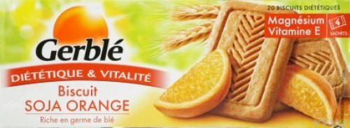 280G BISCUITS SOJA ORAN.GERBLE