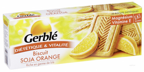 280G BISCUITS SOJA ORAN.GERBLE