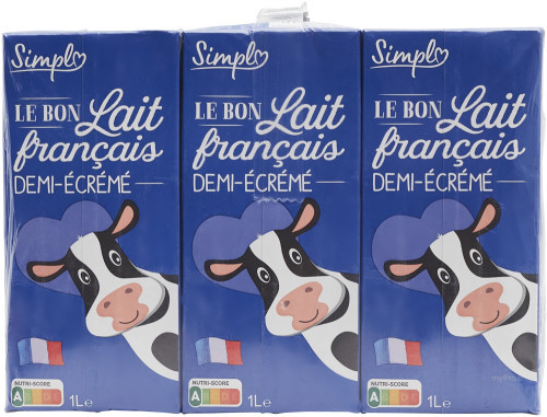 BK 6X1L LAIT 1/2 ECREME SIMPL