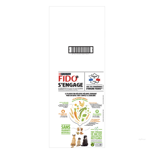 12KG CROQ MIX ADULT POULE FIDO