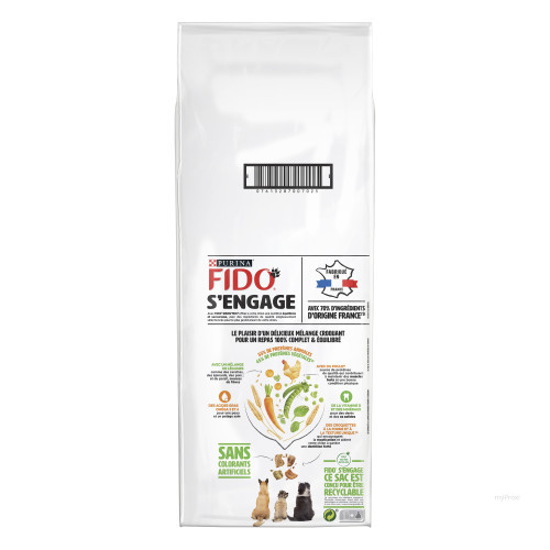 12KG CROQ MIX ADULT POULE FIDO
