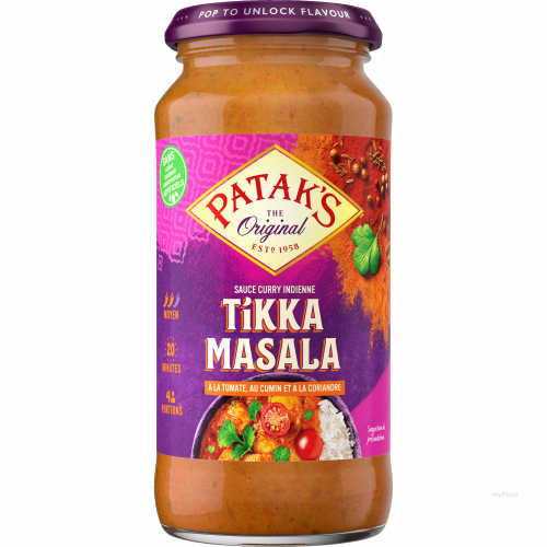 450G SAUCE TIKKA MASALA PATAK'