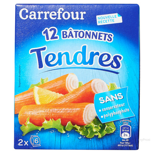 200G BATONNETS SURIMI CRF CLAS