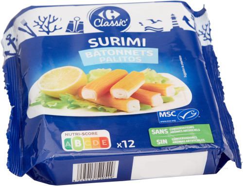 200G BATONNETS SURIMI CRF CLAS