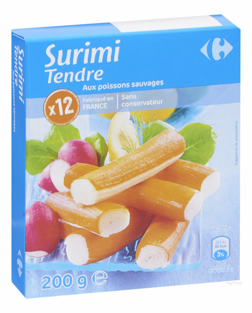 200G BATONNETS SURIMI CRF CLAS