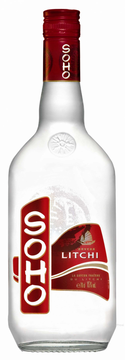 70CL LIQUEUR 15%V SOHO LITCHI