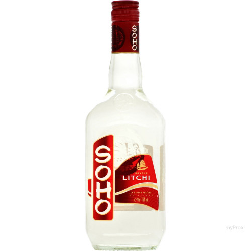 70CL LIQUEUR 15%V SOHO LITCHI