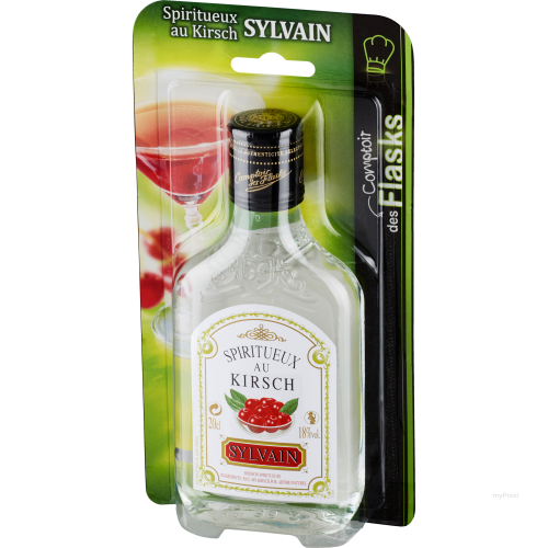 FLASK 20CL KIRSCH 18% SYLVAIN