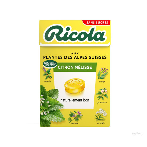 50G RICOLA SS CITRON STEVIA
