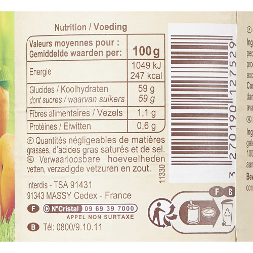 360G CONFIT.EXT.ABRICO.CRF BIO