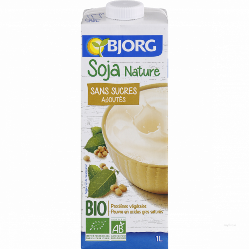 1L BOISSON SOJA NATURE BJORG