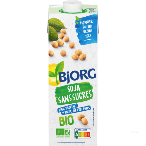 1L BOISSON SOJA NATURE BJORG