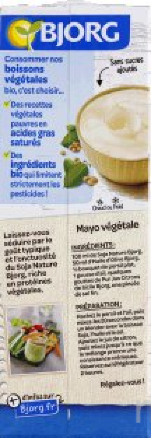 1L BOISSON SOJA NATURE BJORG
