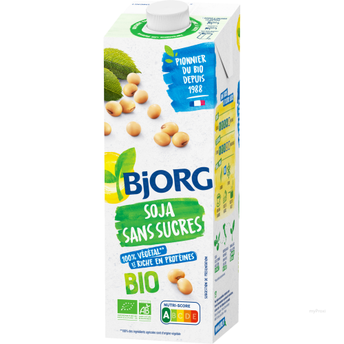 1L BOISSON SOJA NATURE BJORG