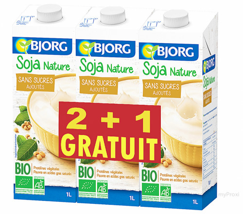 LOT 2+1 SOJAS NATU