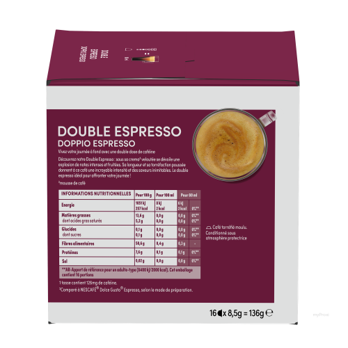 136G D.GUSTO DOUBLE ESPRESSO