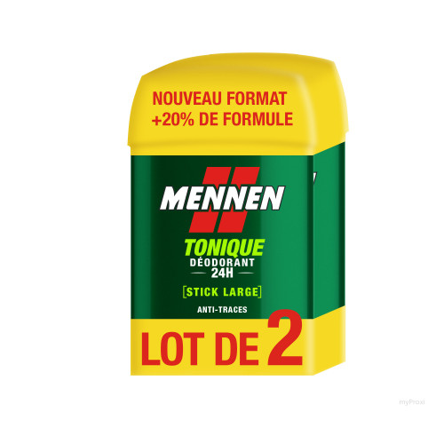 2X60ML DEO STK TONIQUE MENNEN