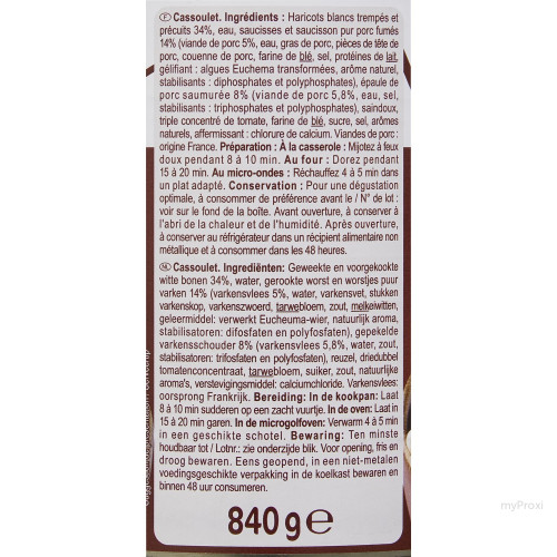 4/4 CASSOULET STANDARD CRF CLA