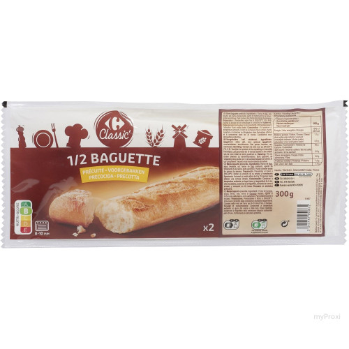 2.X1/2 BAGUET.PRECUITES CRF CL