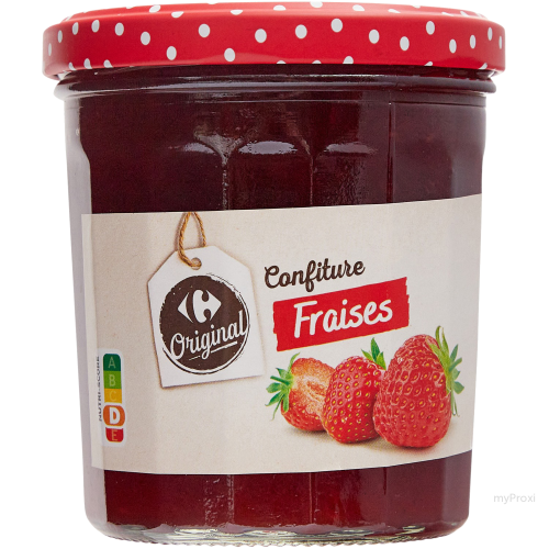 370G CONFITURE FRAISE CRF