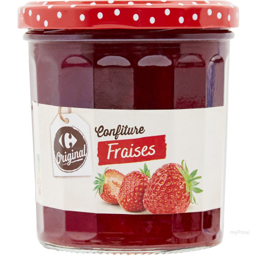 370G CONFITURE FRAISE CRF