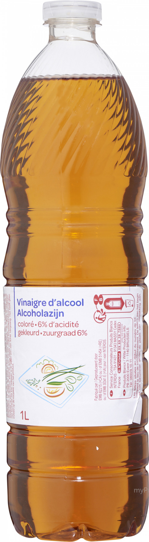 1L VINAIGRE ALCO.COLO.6% SIMPL