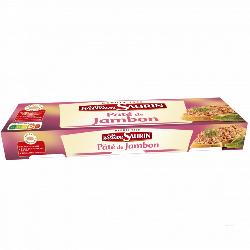 BT 3X1/10 PATE JAMBON W.SAURIN