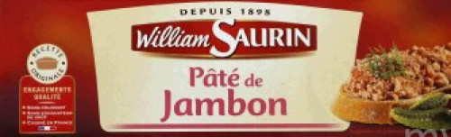 BT 3X1/10 PATE JAMBON W.SAURIN