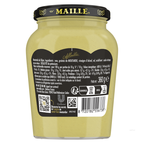 360G  MOUTARDE ORIG. FORTE