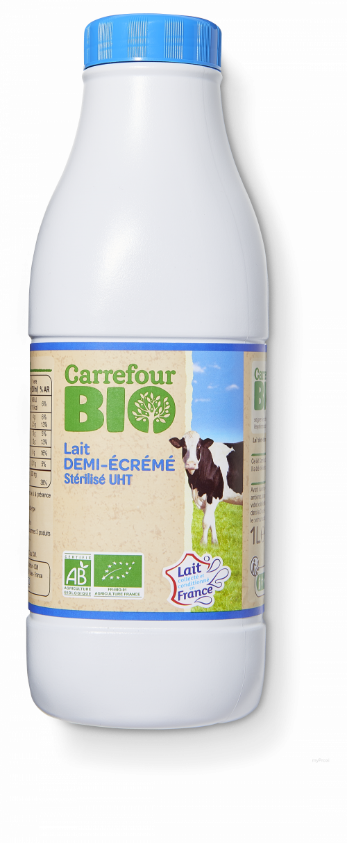 1L BLE LAIT 1/2 ECREME BIO CRF