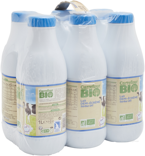 1L BLE LAIT 1/2 ECREME BIO CRF