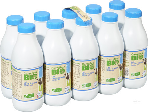 10X1L LAIT UHT CRF BIO