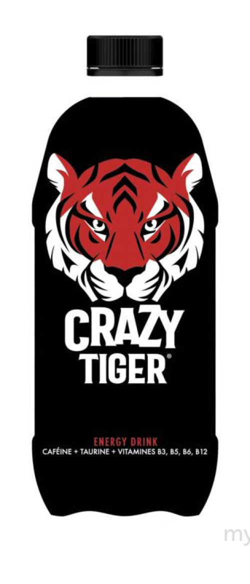 PET 1L ENERGY CRAZY TIGER