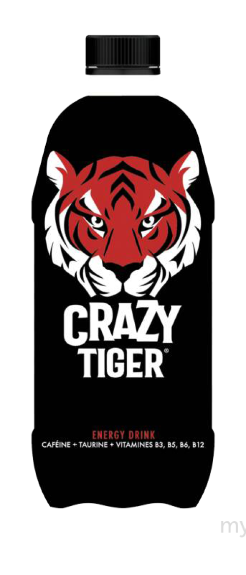 PET 1L ENERGY CRAZY TIGER