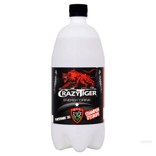 PET 1L ENERGY CRAZY TIGER