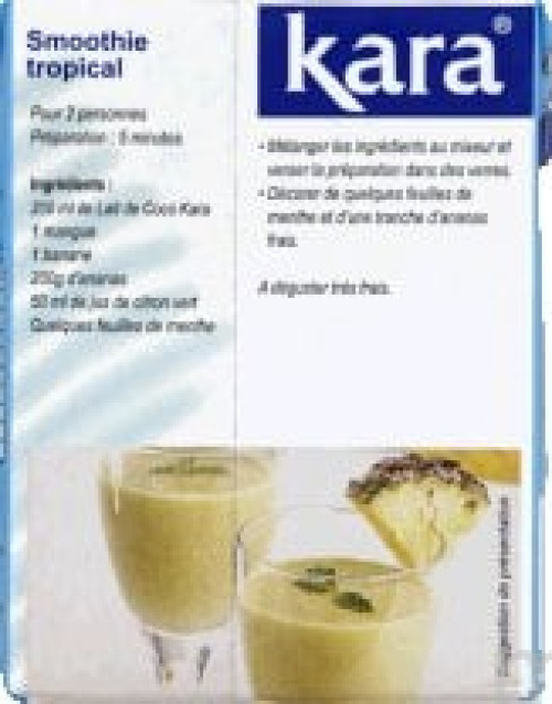 200ML LAIT DE NOIX COCO KARA