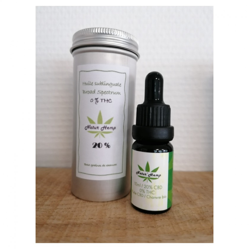 Huile de CBD 20% - Broad Spectrum