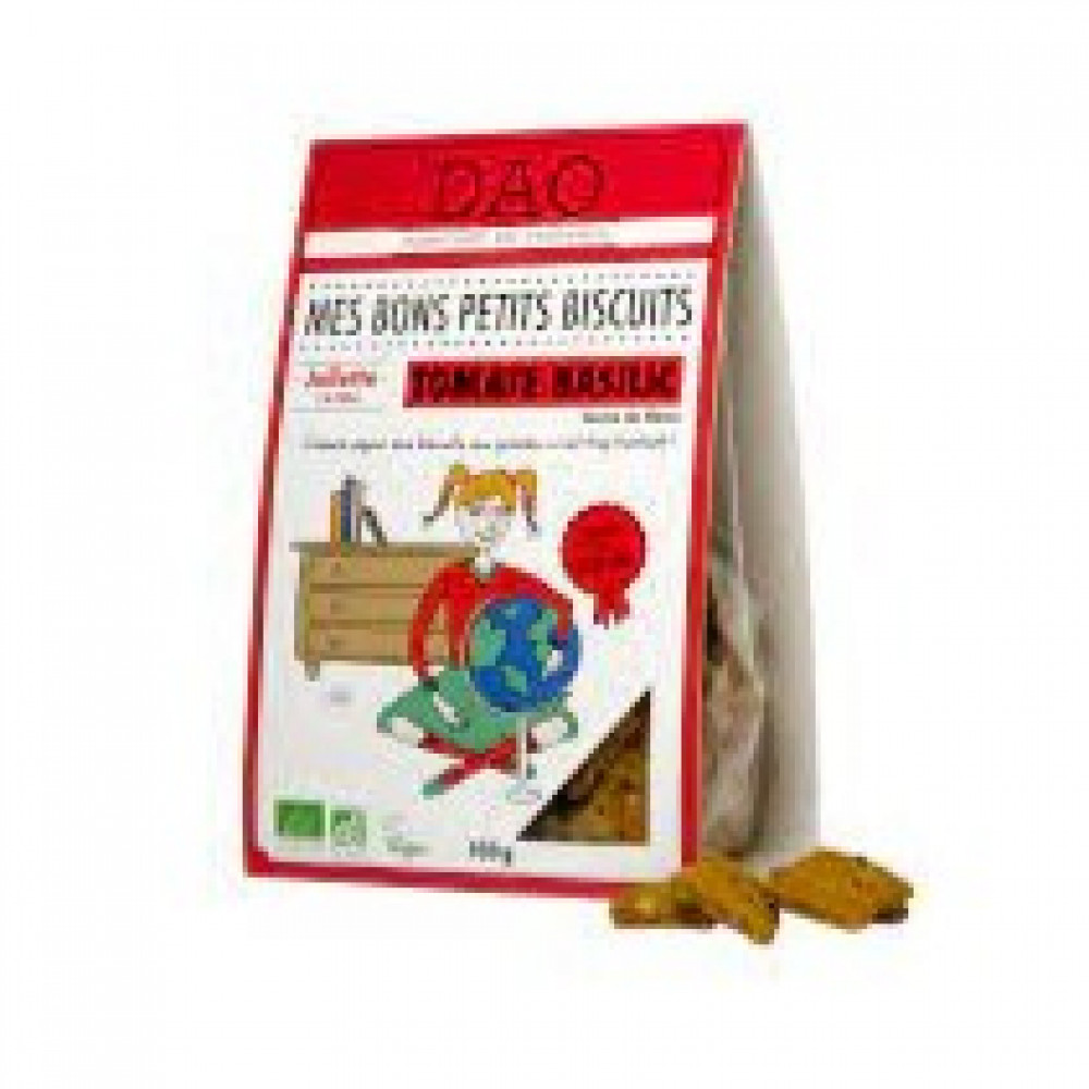 Crackers Tomate Basilic BIO