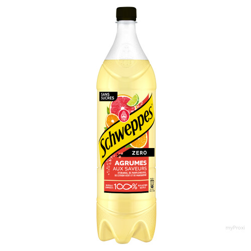 SCHWEPPES AGRUMES ZERO 1,5L