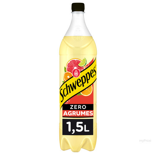 SCHWEPPES AGRUMES ZERO 1,5L