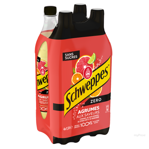 SCHW AGRUMES ZERO PET 4X1,5L
