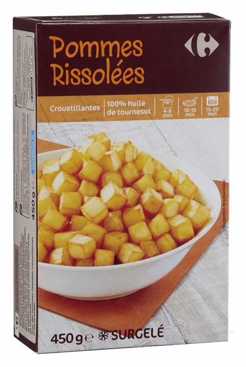 450G POMMES RISSOLEES CRF