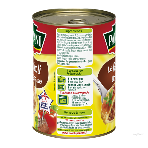 1/2 RAVIOLI SCE BOLO.PANZANI