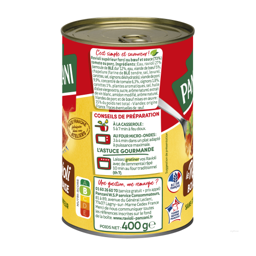 1/2 RAVIOLI SCE BOLO.PANZANI