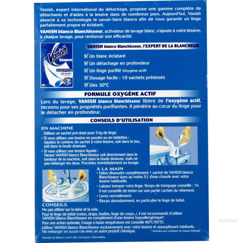 10 ST.ACTIVATEUR BLANC VANISH