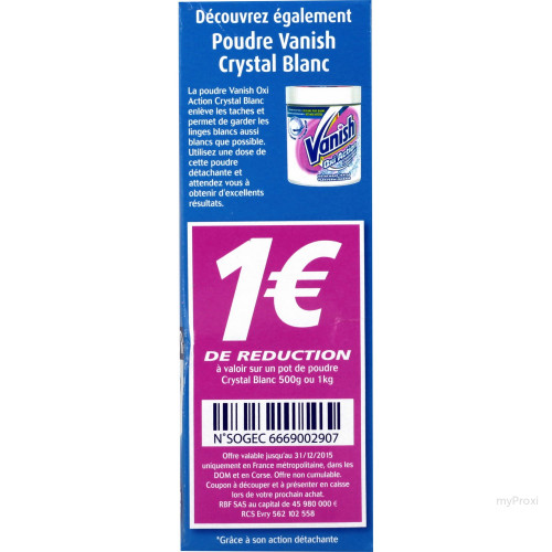 10 ST.ACTIVATEUR BLANC VANISH