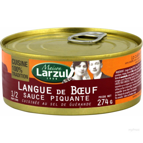 274G LANGUE BOEUF