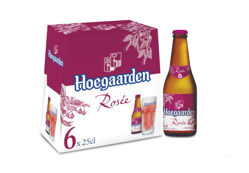6X25CL BIERE HOEGAARDEN ROSEE