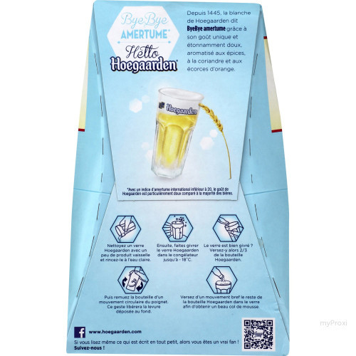 6X25CL BIERE HOEGAARDEN ROSEE