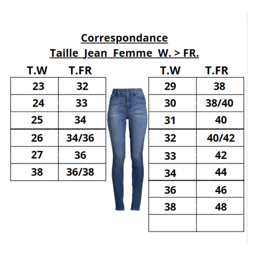 E24 Jean Levi's A8540-0000